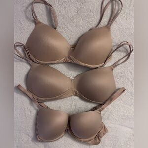 Aerie Lot of 3 beige bras, Size 36C